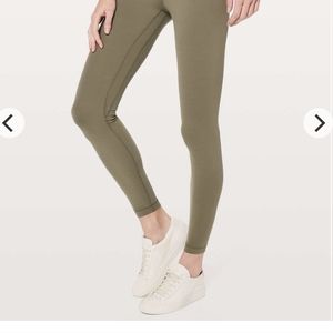 Lululemon Align pant full length size 8in Sage
